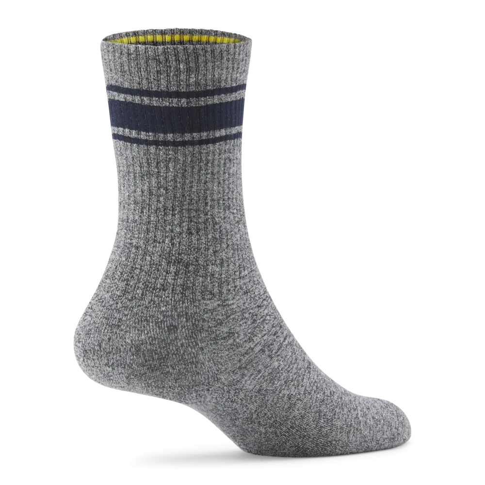 Allbirds Anytime Crew Sock – Natural Grey Heather/Deep Navy 94366129