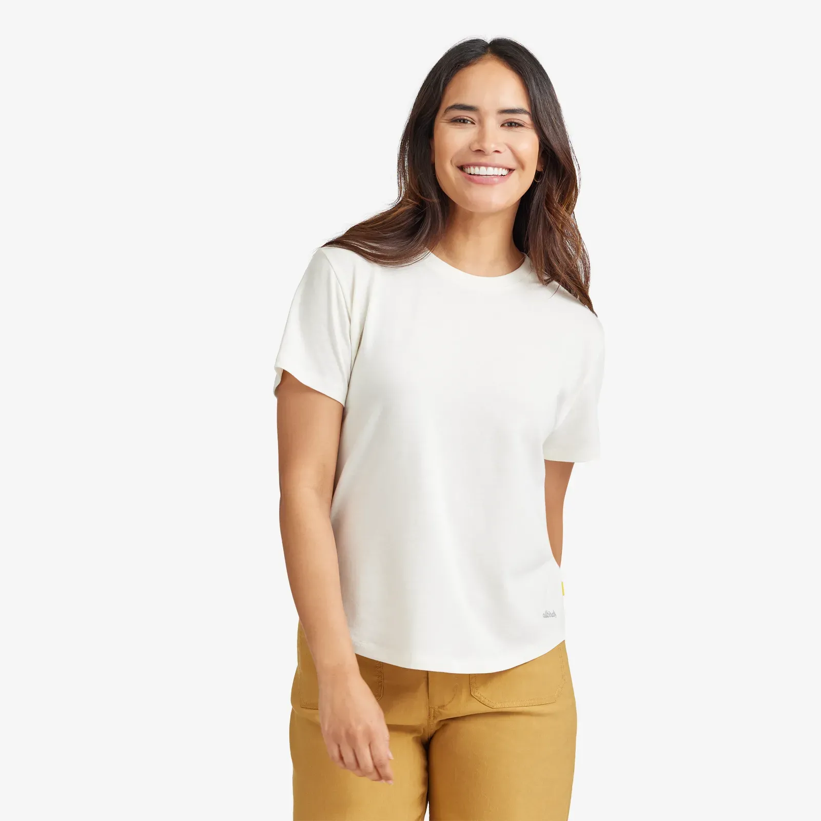 Allbirds Women's Soft Merino Tee - Natural White 84637715 Allbirds Women's Soft Merino Tee – Natural White 84637715