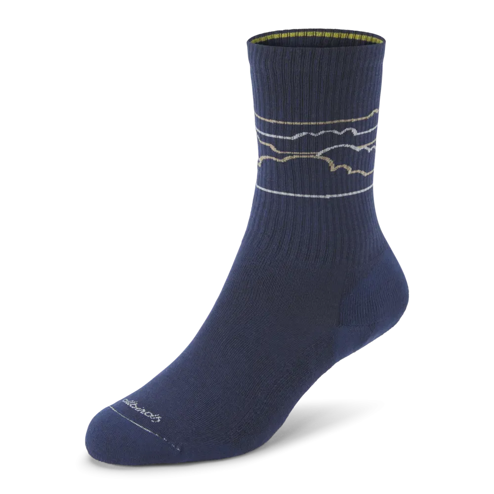 Allbirds Anytime Crew Sock – Deep Navy/Rugged Beige 39824223