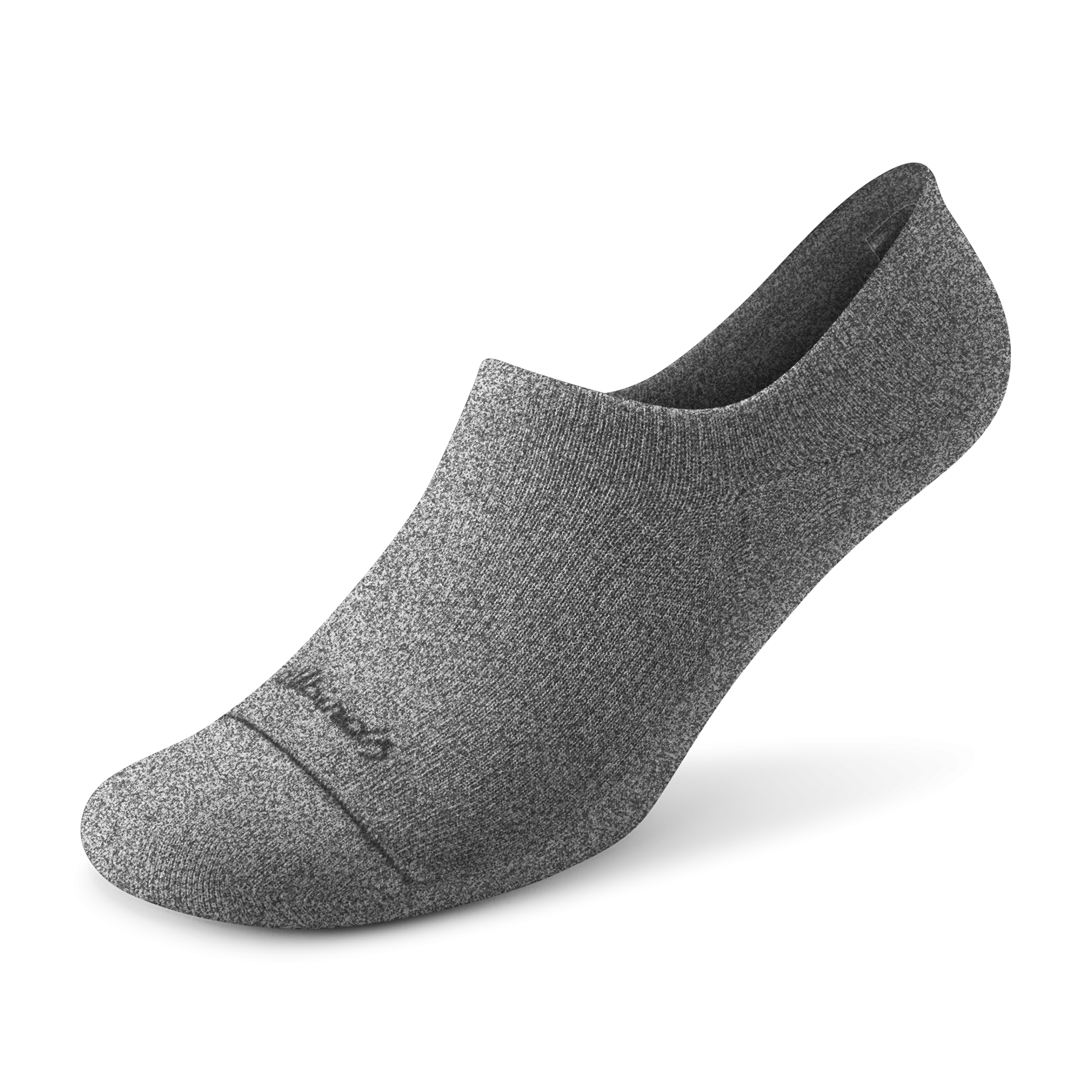 Allbirds Anytime No Show Heel Grip Sock – Natural Grey Heather 74839199