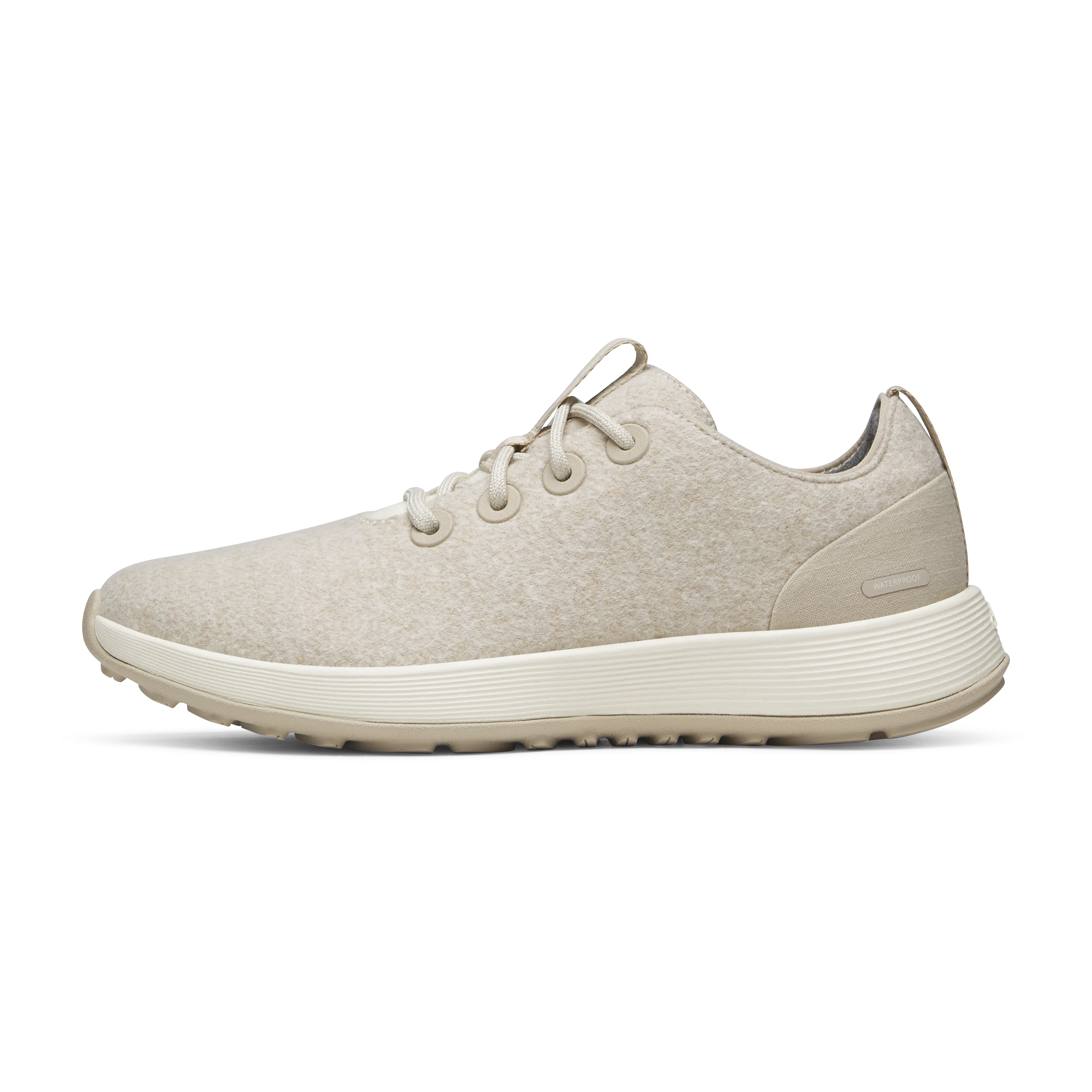 Allbirds Women's Wool Runner NZ Waterproof – Stony Cream/Rugged Beige 45817925