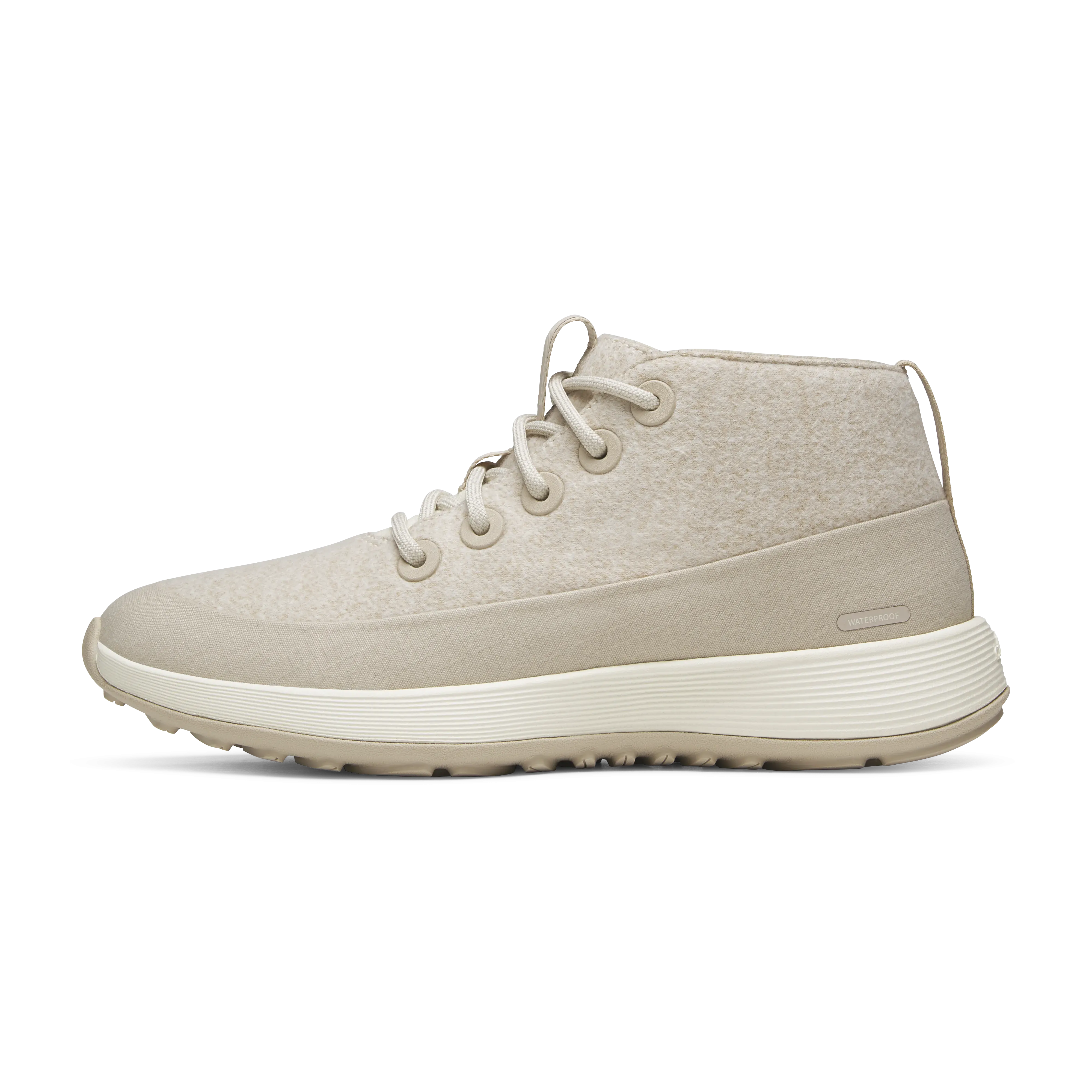 Allbirds Women's Wool Runner NZ Mid Waterproof – Stony Cream/Rugged Beige 58829363
